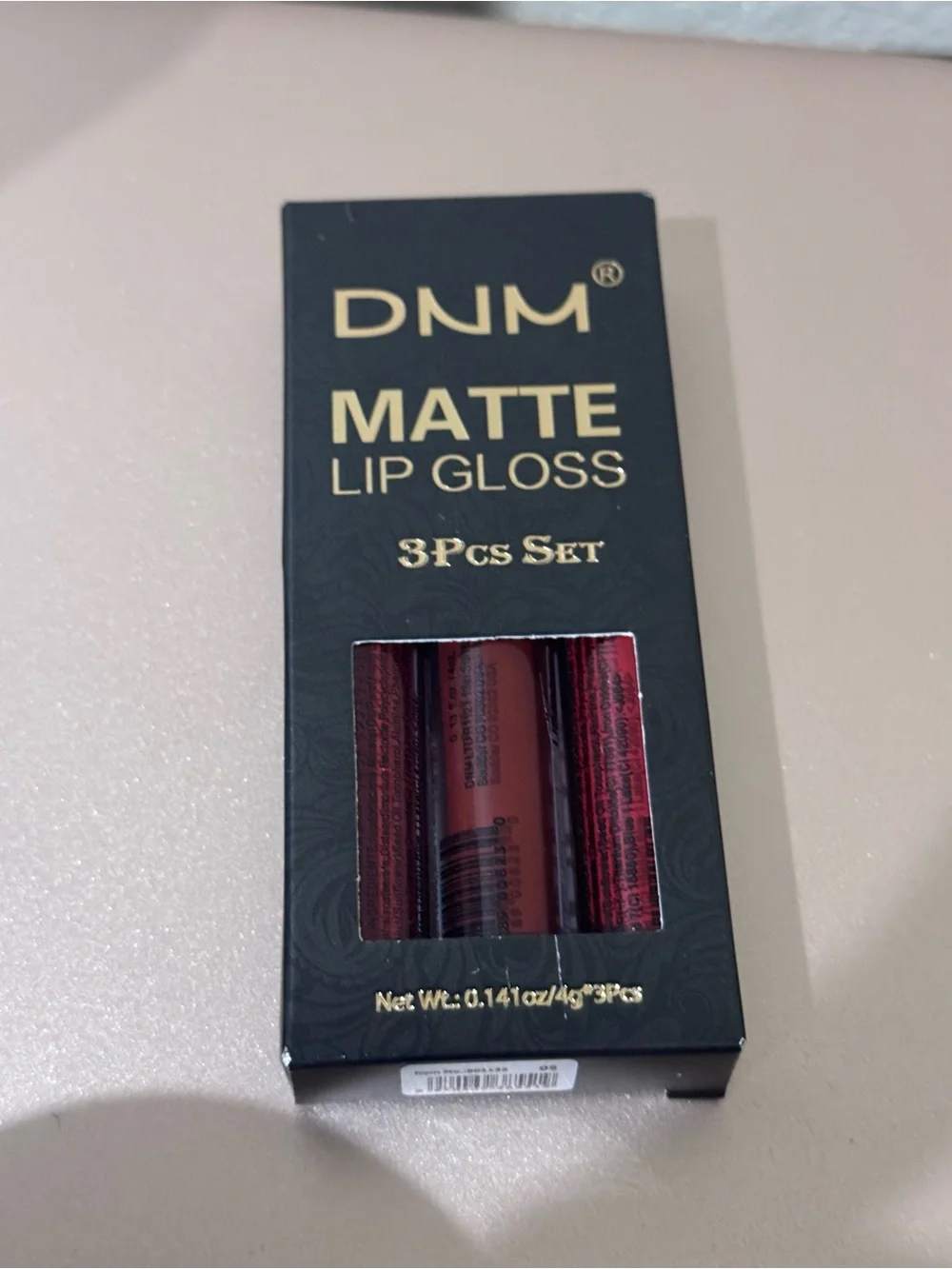Matte Lip Gloss Set for Women - Red Shades (3pcs)